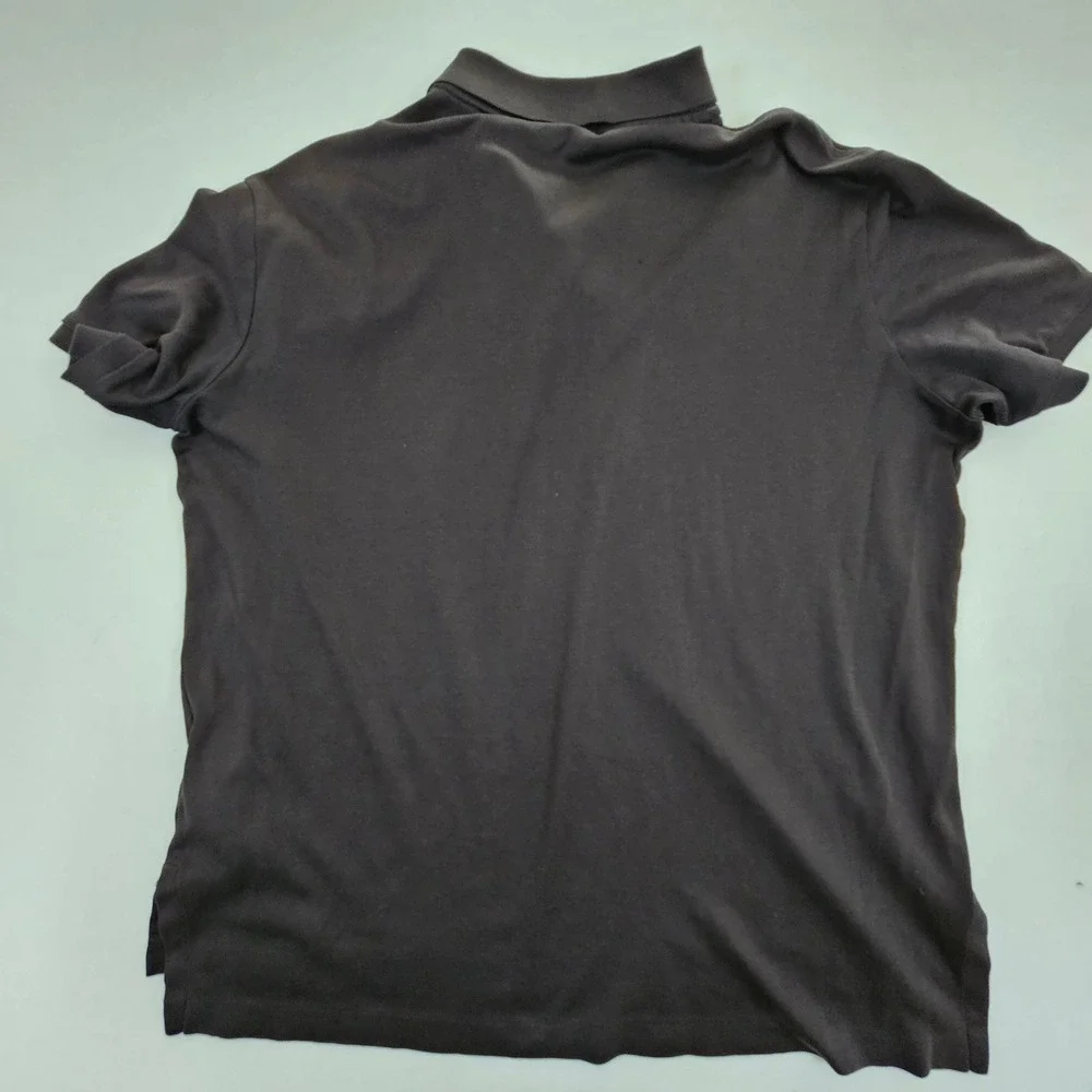 Polo Ralph Lauren‎ Mens Pima Soft Touch Cotton Polo Shirt Black Large Short Slv